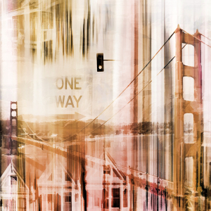 Bild-Nr: 10375499 SAN FRANCISCO - Collage in Oil Erstellt von: Galerie-Fotoeffekt