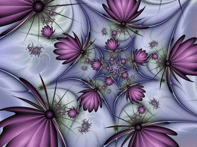 Bild-Nr: 10396425 Blumen wie Schmetterlinge Erstellt von: gabiw-art