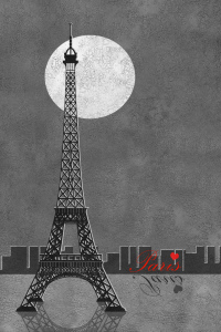 Bild-Nr: 10487688 Paris Eiffelturm mit Schrift Colorkey Erstellt von: Mausopardia