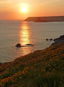 Bild-Nr: 10563819 Sonnenuntergang an der Küste Cornwall Erstellt von: SusaZoom