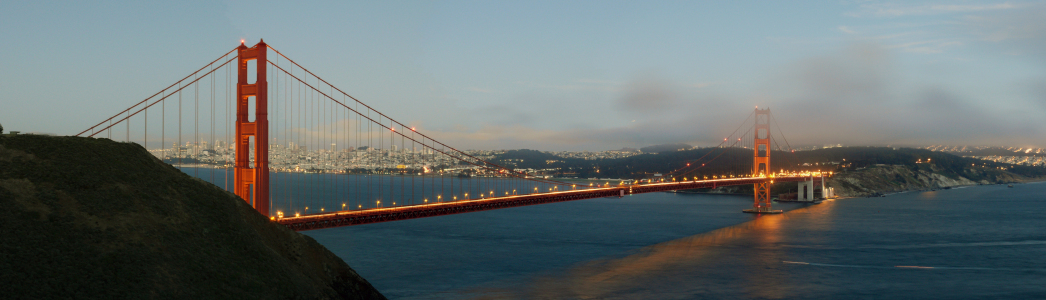 Bild-Nr: 10573753 Golden Gate in der Dämmerung Erstellt von: cthroadrunner
