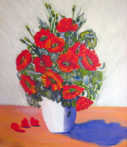 Bild-Nr: 10577025 Mohnblumen in der Vase Erstellt von: Bilderengel