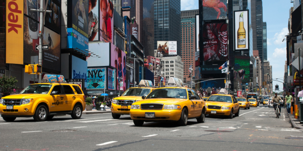 Bild-Nr: 10580095 New York Yellow Cabs Erstellt von: hannes cmarits