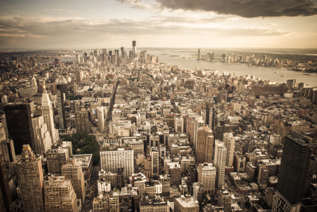Bild-Nr: 10584611 New York City von oben (vintage I) Erstellt von: hannes cmarits
