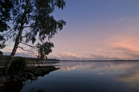 Bild-Nr: 10585453 Abendlicher Seeblick Erstellt von: Melanie Viola