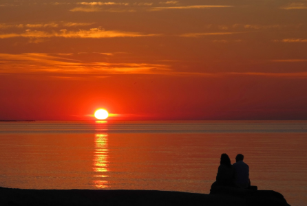 Bild-Nr: 10598515 Wenn die Sonne im Meer versinkt Erstellt von: Ursula Reins