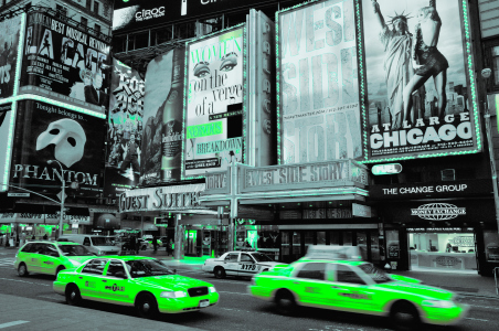 Bild-Nr: 10603282 Colours of Broadway - Green Erstellt von: uwela