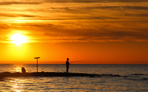 Bild-Nr: 10605680 Sunset Fishing Erstellt von: Kibo