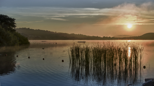 Bild-Nr: 10621854 Sonnenaufgang am See (2) Erstellt von: midie