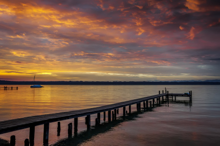 Bild-Nr: 10622416 Sonnenaufgang am Starnberger See Erstellt von: Markus Gann