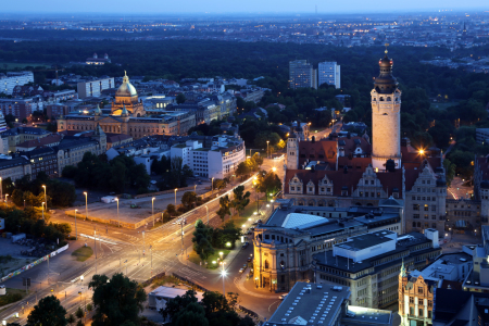 Bild-Nr: 10623280 Leipzig zur Blauen Stunde Erstellt von: Marcel Schauer