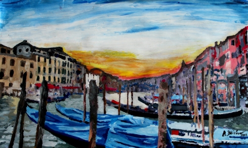 Bild-Nr: 10635856 Gondeln auf Canale Grande - Venedig Erstellt von: artshop-77