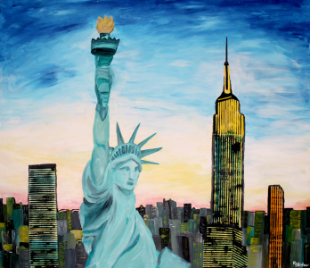 Bild-Nr: 10636018 Statue of Liberty mit Blick auf New York Erstellt von: artshop-77