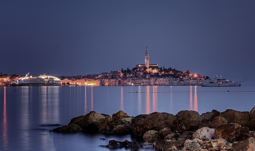 Bild-Nr: 10640270 Rovinj bei Nacht Erstellt von: Bernd1959