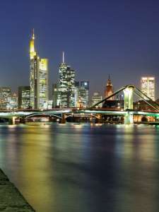 Bild-Nr: 10644682 Flößerbrücke vor Skyline Erstellt von: RWfoto