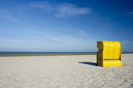 Bild-Nr: 10652000 gelber Strandkorb Erstellt von: danielschoenen