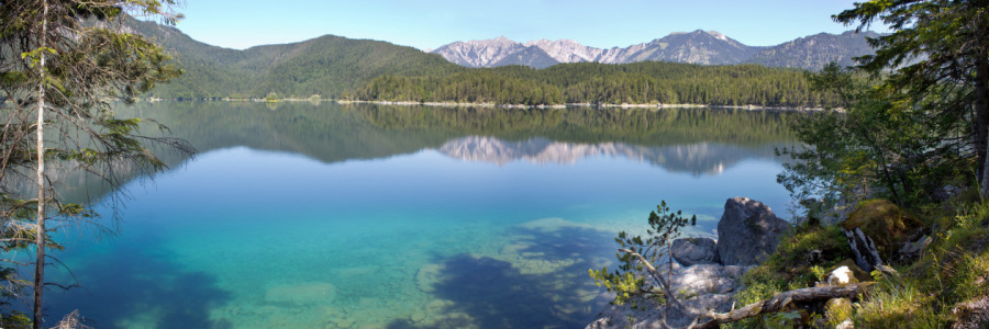 Bild-Nr: 10653452 Blick über den Eibsee Erstellt von: Stephanie Stephanie Dannecker