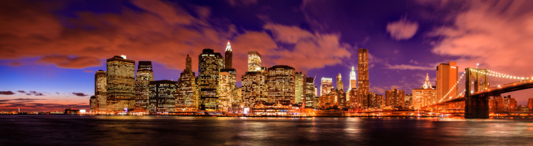 Bild-Nr: 10657866 Manhattan Skyline (Panorama) Erstellt von: BvuPhotography