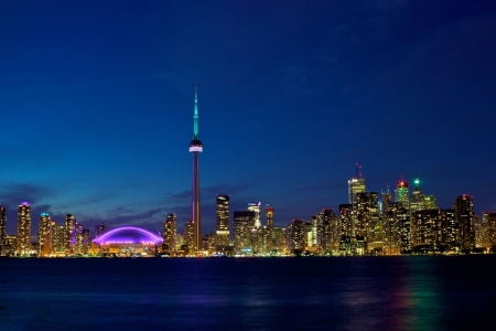 Bild-Nr: 10680620 Nightly Toronto Skyline Erstellt von: rowiPhoto