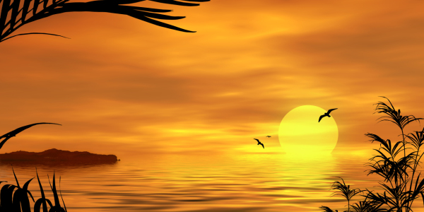 Bild-Nr: 10692953 ruhevoll Sonnenuntergang Erstellt von: Gerhard Fechtig