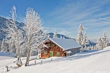 Bild-Nr: 10705999 Almhütte im Winter Erstellt von: EderHans