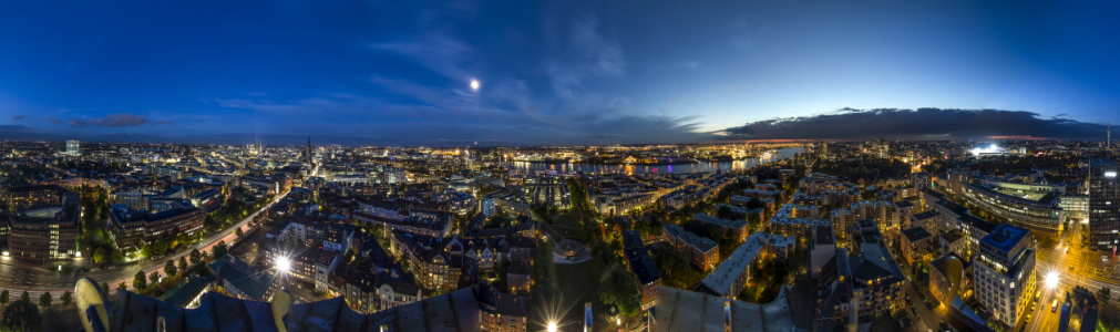 Bild-Nr: 10706671 Panorama Hamburg vom St. Michel Erstellt von: Beat Bregenzer