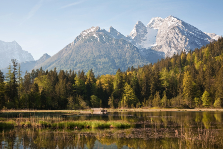 Bild-Nr: 10708553 Taubensee mit Hochkalter Erstellt von: EderHans