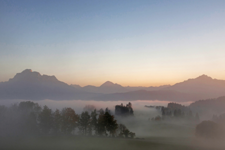 Bild-Nr: 10776025 Abendnebel im Allgäu Erstellt von: EderHans