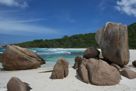 Bild-Nr: 10780261 Kalksteinfelsen am Anse Coco Strand, Seychellen Erstellt von: danielgiesenphotography