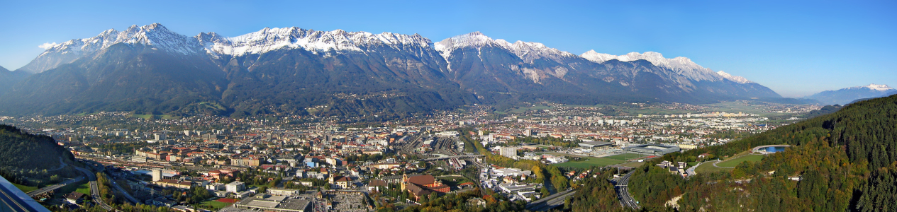 Bild-Nr: 10795069 Panorama Innsbruck Erstellt von: Leopold-Brix