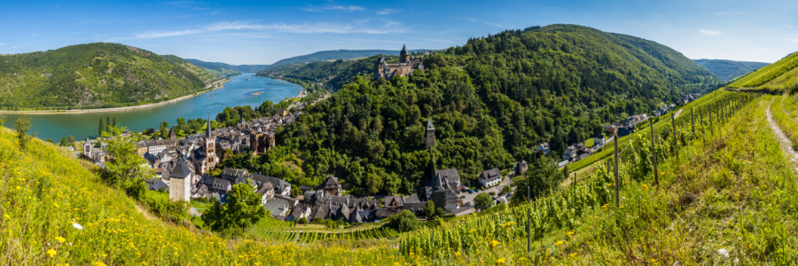 Bild-Nr: 10806269 Bacharach mit Stahleck (4+) Erstellt von: Erhard Hess