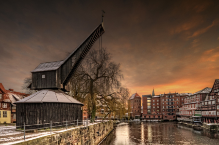 Bild-Nr: 10808471 Alter Kran Lüneburg Erstellt von: PhotoArt-Hartmann