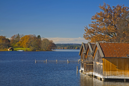 Bild-Nr: 10812271 Bootshütten am Staffelsee Erstellt von: EderHans