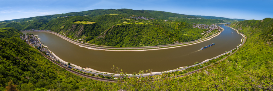 Bild-Nr: 10822127 Hindenburgblick auf Kestert-Bornhofen  Erstellt von: Erhard Hess