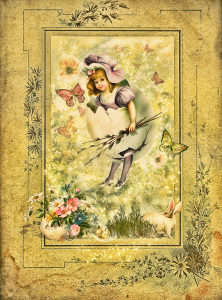 Bild-Nr: 10841683 Schöne Ostern Grußkarte im retro Stil - Lovely Easter Greeting Card Erstellt von: Gint Skuburs