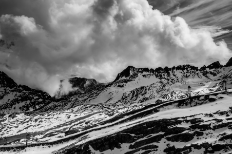 Bild-Nr: 10863012 Wetterwandeck (Zugspitze)-sw Erstellt von: Erhard Hess