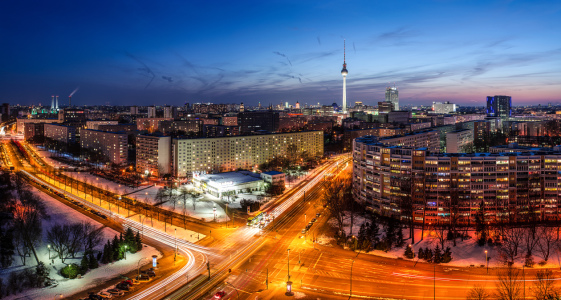 Bild-Nr: 10886602 Berlin City Lights Panorama Erstellt von: Jean Claude Castor