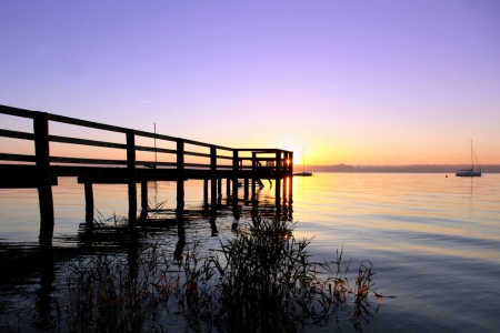 Bild-Nr: 10903486 Abendromantik am Ammersee Erstellt von: Renate Knapp