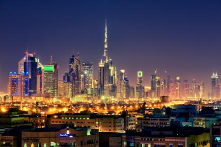 Bild-Nr: 10903966 Skyline Dubai Erstellt von: hessbeck