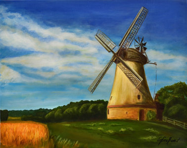 Bild-Nr: 10904972 Die alte Windmühle - The Old Windmill Erstellt von: Gint Skuburs