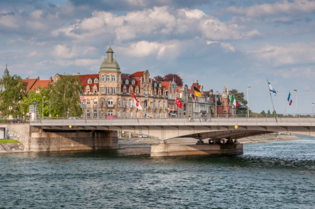 Bild-Nr: 10908615 Konstanz-Rheinbrücke Erstellt von: Erhard Hess
