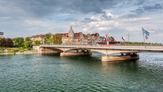 Bild-Nr: 10909765 Konstanz-Rheinbrücke 3 Erstellt von: Erhard Hess