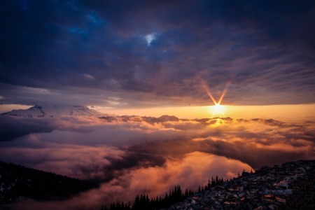 Bild-Nr: 10929921 Mystic Mt Rainier  Erstellt von: TomKli