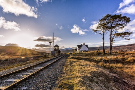 Bild-Nr: 10936119 Bahnhof in den Highlands Erstellt von: stefanschurr