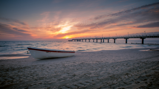 Bild-Nr: 10949313  Sonnenaufgang an der Ostsee in Bansin Erstellt von: Talirion