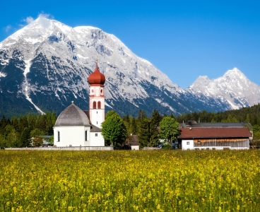 Bild-Nr: 10953149  Tirol Postkartenmotiv Karwendel Erstellt von: wompus