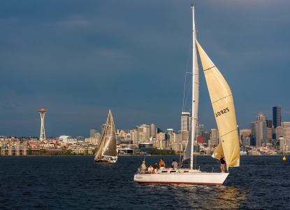 Bild-Nr: 10965095 Seattle Skyline Regatta Erstellt von: TomKli