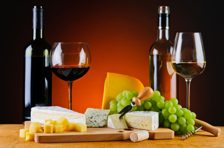 Bild-Nr: 10972554 Käse, Wein und Trauben Erstellt von: Christian Draghici