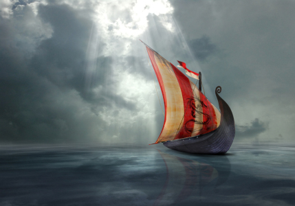 Bild-Nr: 10973804 viking ship Erstellt von: Astrid Rieger