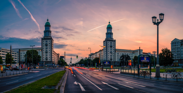 Bild-Nr: 10974248 Berlin Frankfurter Tor Panorama Sunset Erstellt von: Jean Claude Castor